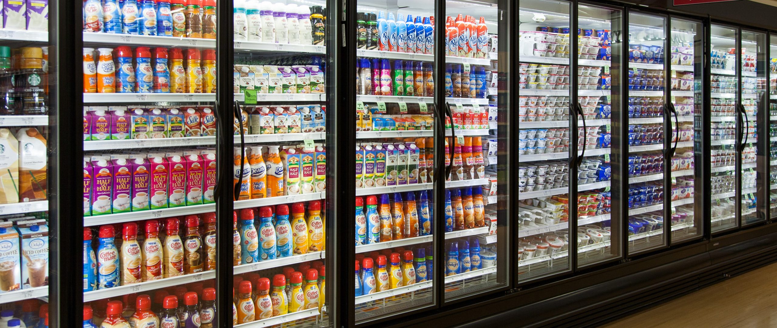 Refrigerated retail display cases